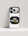 Hard Clear Case | iPhone | TPU Sides & PC Back | Detachable Camera Protector, Scratch-Proof | Unisex | Personalized | Grunge | Positive Affirmations | Self-belief | Everyday | Assertive - front_17 Pro Max - 17 Pro Max - mockup 3