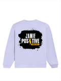 Oversized Sweatshirt | Roomy Relaxed Fit | 400 GSM Cotton Blend | Pre-Shrunk Drop Shoulder | Unisex Adult | Personalized | DTF | Grunge | Positive Affirmations | Self-belief | Everyday | Assertive - back - Lavender - mockup 2