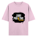 Oversized Classic T-Shirt | Unisex Oversized Fit | 100% Super-Combed Cotton | Pre-Shrunk & Ribbed Neck | Adults | Personalized | DTG | Grunge | Positive Affirmations | Self-belief | Everyday | Assertive - front - Light Baby Pink - mockup 1
