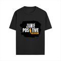 Male Standard Crew T-Shirt | Regular Fit | 100% Cotton DTF Print | Soft, Durable | Men | Personalized | DTF | Grunge | Positive Affirmations | Self-belief | Everyday | Assertive - front - Black - mockup 1