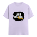 Men's Classic Crew T-Shirt | Regular Fit | 180 GSM Bio-Washed Cotton | DTF Print Ready | Pre-Shrunk, Durable | Personalized | DTF | Grunge | Positive Affirmations | Self-belief | Everyday | Assertive - front - Lavender - mockup 1