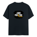 Men's Classic Crew T-Shirt | Regular Fit | 180 GSM Bio-Washed Cotton | DTF Print Ready | Pre-Shrunk, Durable | Personalized | DTF | Grunge | Positive Affirmations | Self-belief | Everyday | Assertive - back - Navy Blue - mockup 2