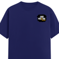 Female Classic Crew T-Shirt | Women's Regular Fit | 180 GSM Bio-Washed Cotton | Double Stitched, Pre-Shrunk | Personalized | DTG | Grunge | Positive Affirmations | Self-belief | Everyday | Assertive - left pocket - Royal Blue - mockup 3