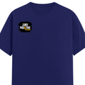 Female Classic Crew T-Shirt | Women's Regular Fit | 180 GSM Bio-Washed Cotton | Double Stitched, Pre-Shrunk | Personalized | DTG | Grunge | Positive Affirmations | Self-belief | Everyday | Assertive - right pocket - Royal Blue - mockup 4