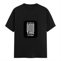 Female Classic Crew T-Shirt | Women's Regular Fit | 180 GSM Bio-Washed Cotton | Double Stitched, Pre-Shrunk | Personalized | DTG | Monochromatic | Good Times | Everyday | Positive