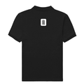 Men's Polo Shirt | Regular Fit | 220 GSM Bio-Washed Cotton | Double Stitched, Pre-Shrunk, Colorfast | For Him | Personalized | DTG | Bold Typography | Self-identity | Everyday | Confident - back - Black - mockup 1