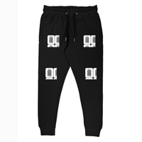 Joggers | Unisex Regular Fit | 260 GSM Fleece | Pockets & Ribbed Cuffs | Adults | Personalized | DTG | Bold Typography | Self-identity | Everyday | Confident