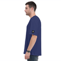 Oversized Classic T-Shirt | Unisex Fit | 100% Super-Combed Cotton | Pre-Shrunk, Double-Stitched | Adults | Personalized | DTF | Bold Typography | Friendship | Love | Everyday | Joyful - right sleeve - Royal Blue - mockup 6