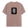 Classic Crew T-Shirt | Men's Regular Fit | 180 GSM Bio-Washed Cotton | DTG Print Ready | Double-Stitched & Ribbed Neck | Personalized | DTG | Bold Typography | Friendship | Love | Everyday | Joyful - back - Mushroom - mockup 2