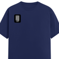 Classic Crew T-Shirt | Men's Regular Fit | 180 GSM Bio-Washed Cotton | DTG Print Ready | Double-Stitched & Ribbed Neck | Personalized | DTG | Bold Typography | Friendship | Love | Everyday | Joyful - right pocket - Royal Blue - mockup 4