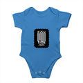 Rompers | Regular Fit Baby & Toddler | Bio-Washed Cotton | Double Stitched, Pre-Shrunk | Unisex | Personalized | DTG | Bold Typography | Friendship | Love | Everyday | Joyful - front - Orchid Blue - mockup 1
