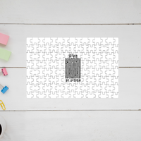 Jigsaw Puzzle | 120 Pieces A4 Size | Recycled Paper Semi-Gloss Finish | Engaging Entertainment Brain Booster | Unisex All Ages | Personalized | Typographic | Design | Everyday | Confident