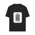 Male Standard Crew T-Shirt | Regular Fit | 100% Cotton (180 GSM) | DTG Print | Durable & Comfortable | Adult | Personalized | DTG | Typographic | Design | Everyday | Confident - back - Black - mockup 2