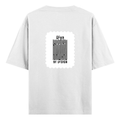 Oversized Standard T-Shirt | Unisex Relaxed Fit | 100% Super Combed Cotton DTG | Soft, Breathable & Durable | Adult | Personalized | DTG | Typographic | Design | Everyday | Confident - back - White - mockup 2