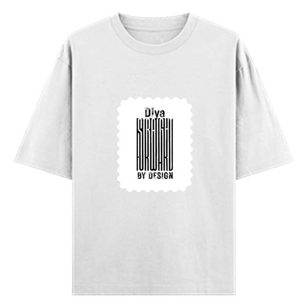 Oversized Classic T-Shirt | Unisex Oversized Fit | 100% Super-Combed Cotton | Pre-Shrunk & Ribbed Neck | Adults | Personalized | DTG | Typographic | Design | Everyday | Confident