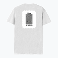 Men's V-Neck T-Shirt | Regular Fit | 180 GSM Bio-Washed Cotton | DTG Print | Durable | Personalized | DTG | Typographic | Design | Everyday | Confident - back - White - mockup 2