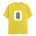Classic Crew T-Shirt | Men's Regular Fit | 180 GSM Bio-Washed Cotton | DTG Print Ready | Double-Stitched & Ribbed Neck | Personalized | DTG | Typographic | Design | Everyday | Confident - front - New Yellow - mockup 1