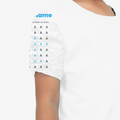 Kids Sports T-Shirt | Unisex Fit | 170 GSM Polyester | Sublimation Printed | Breathable & Fade-Proof | Boys & Girls | Personalized | Playful | Puzzles | Games - right sleeve - White - mockup 5