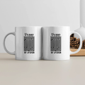 White Coffee Mug | 11 oz Unisex | Premium Ceramic Sublimation | Fade-Proof Glossy Finish | For Him & Her | Personalized | Bold | Identity | Everyday | Confident - front - White - mockup 1