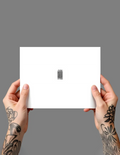 Temporary Tattoos | Unisex | 175g Transfer Sheet | Skin-Friendly, Easy Apply & Remove | All Ages | Personalized | Bold Typography | Identity | Everyday | Assertive - front_10x2 In - 10x2 In - mockup 5