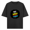 Oversized Classic T-Shirt | Unisex Fit | 100% Super-Combed Cotton | Pre-Shrunk, Double-Stitched | Adults | Personalized | DTF | Brush Stroke | Inner Strength | Overcoming Challenges | Everyday | Empowering - front - Black - mockup 1
