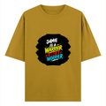 Oversized Classic T-Shirt | Unisex Fit | 100% Super-Combed Cotton | Pre-Shrunk, Double-Stitched | Adults | Personalized | DTF | Brush Stroke | Inner Strength | Overcoming Challenges | Everyday | Empowering - front - Mustard Yellow - mockup 1