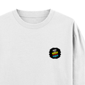 Oversized Classic T-Shirt | Unisex Fit | 100% Super-Combed Cotton | Pre-Shrunk, Double-Stitched | Adults | Personalized | DTF | Brush Stroke | Inner Strength | Overcoming Challenges | Everyday | Empowering - right pocket - White - mockup 4
