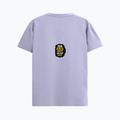 Supima T-Shirt | Unisex Regular Fit, All Ages | 100% Supima Cotton, DTG Printed | Pre-shrunk, Bio-washed, Soft Feel | Unisex | Personalized | DTG | Bold | Individuality | Self-identity | Everyday | Confident | Not Wrong, Just Different - back - Lavender - mockup 2