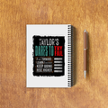 NotePad | A5 Size | Digital Print | 120 Pages | Unisex | Personalized | Bold Typography | Overcoming Failure | Everyday | Motivational | Fearless Progress - back_3 - White - mockup 6