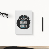 Daily Planner | 3-Month Undated | 300 GSM Cover, 70 GSM Pages, Digital Print | 204 Pages, Soft-Bound, Perfect Binding, Dotted Pages | Unisex | Personalized | Urban | Hard Work | Everyday | Empowering | Dreamer To Hustler