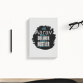 Daily Planner | 3-Month Undated | 300 GSM Cover, 70 GSM Pages, Digital Print | 204 Pages, Soft-Bound, Perfect Binding, Dotted Pages | Unisex | Personalized | Urban | Hard Work | Everyday | Empowering | Dreamer To Hustler - back - White - mockup 2