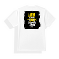 Unisex Dry Fit T-Shirt | Regular Fit Activewear | Micro Polyester Sublimation Ready | Quick-Dry Wrinkle Resistant | Personalized | Sublimation | Graphic | Superheroes | Birthday | Playful | Unsung Superhero - back - mockup 2