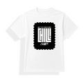 Unisex Jersey T-Shirt (Sublimation) | Personalized | Sublimation | Bold Typography | Modern Slang | Everyday | Calm | Effortless Attitude - front - mockup 1