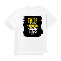 Unisex Dry Fit T-Shirt | Regular Fit Activewear | Micro Polyester Sublimation Ready | Quick-Dry Wrinkle Resistant | Personalized | Sublimation | Playful | Superheroes | Everyday | Humorous | Unsung Superhero