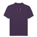 Male Polo Shirt | Regular Fit | 220 GSM Bio-Washed Cotton Blend | Double Stitched & Pre-Shrunk | Men's | Personalized | DTF | Stamp Effect | Originality | Everyday | Confident | 100% Original - back - Purple - mockup 1