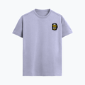 Supima T-Shirt | Unisex Regular Fit | 100% Supima Cotton | DTF Print | Pre-Shrunk | Soft Feel | Adults | Personalized | DTF | Grunge | Identity | Self-worth | Everyday | Assertive | Alag Hain, Galat Nahi - left pocket - Lavender - mockup 3