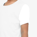 Kids Sports T-Shirt | Unisex Fit | 170 GSM Polyester | Sublimation Printed | Breathable & Fade-Proof | Boys & Girls | Personalized | Scatter - left sleeve - White - mockup 4