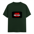 Classic Crew T-Shirt | Men's Regular Fit | 180 GSM Bio-Washed Cotton | DTG Print Ready | Double-Stitched & Ribbed Neck | Personalized | DTG | Bold | Rebellion | Family Roles (son) | Everyday | Assertive - front - Bottle Green - mockup 1