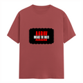 Classic Crew T-Shirt | Men's Regular Fit | 180 GSM Bio-Washed Cotton | DTG Print Ready | Double-Stitched & Ribbed Neck | Personalized | DTG | Bold | Rebellion | Family Roles (son) | Everyday | Assertive - front - Coral - mockup 1