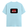 Classic Crew T-Shirt | Men's Regular Fit | 180 GSM Bio-Washed Cotton | DTG Print Ready | Double-Stitched & Ribbed Neck | Personalized | DTG | Bold | Rebellion | Family Roles (son) | Everyday | Assertive - back - Baby Blue - mockup 2