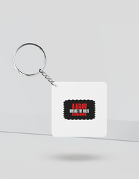 Keychain | Rectangle, Square, Slim Options | Acrylic UV Printed | Fade-Proof, Glossy Finish | Unisex | Personalized | Bold | Rebellion | Family Roles (son) | Everyday | Assertive