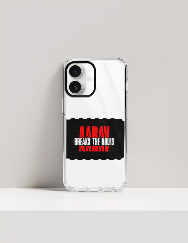 iPhone Glass Case | For iPhone Users | Tempered Glass Back & TPU Sides | Durable Protection & Fade-Proof Print | Unisex | Personalized | Bold | Rebellion | Family Roles (son) | Everyday | Assertive