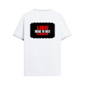 Ringer T-shirt | Unisex Fit | 100% Cotton DTG Print | Contrast Rib Neck | Adults | Personalized | DTG | Bold | Rebellion | Family Roles (son) | Everyday | Assertive - back - White Black - mockup 2