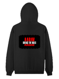Pullover Hoodie | Unisex | DTG Tri-layer Fabric | Ribbed Cuff & Hem, Regular Fit | Personalized | DTG | Bold | Rebellion | Family Roles (son) | Everyday | Assertive - back - Black - mockup 2
