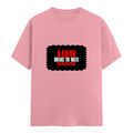 Men's Classic Crew T-Shirt | Regular Fit | 180 GSM Bio-Washed Cotton | DTF Print Ready | Pre-Shrunk, Durable | Personalized | DTF | Bold | Rebellion | Family Roles (son) | Everyday | Assertive - front - Flamingo - mockup 1