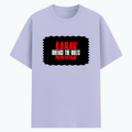 Cotton Stretch T-Shirt | Unisex Fit | 95% Cotton 5% Spandex Blend | Stretchable, Breathable | Adults | Personalized | DTG | Bold | Rebellion | Family Roles (son) | Everyday | Assertive - front - Lavender - mockup 1