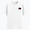 Cotton Stretch T-Shirt | Unisex Fit | 95% Cotton 5% Spandex Blend | Stretchable, Breathable | Adults | Personalized | DTG | Bold | Rebellion | Family Roles (son) | Everyday | Assertive - left pocket - White - mockup 3