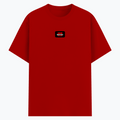 Basic T-Shirt | Unisex XS-2XL | Soft Poly-Cotton Blend | Durable Stitching | Everyday Wear | Personalized | DTG | Bold | Rebellion | Family Roles (son) | Everyday | Assertive - front - Red - mockup 1