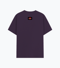 Basic T-Shirt | Unisex XS-2XL | Soft Poly-Cotton Blend | Durable Stitching | Everyday Wear | Personalized | DTG | Bold | Rebellion | Family Roles (son) | Everyday | Assertive - back - Purple melange - mockup 2