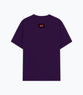 Basic T-Shirt | Unisex Fit XS-2XL | Poly-Cotton Blend Soft Finish | Durable Stitching Lycra Rib Neck | Adults | Personalized | DTG | Bold | Rebellion | Family Roles (son) | Everyday | Assertive - back - Purple - mockup 2